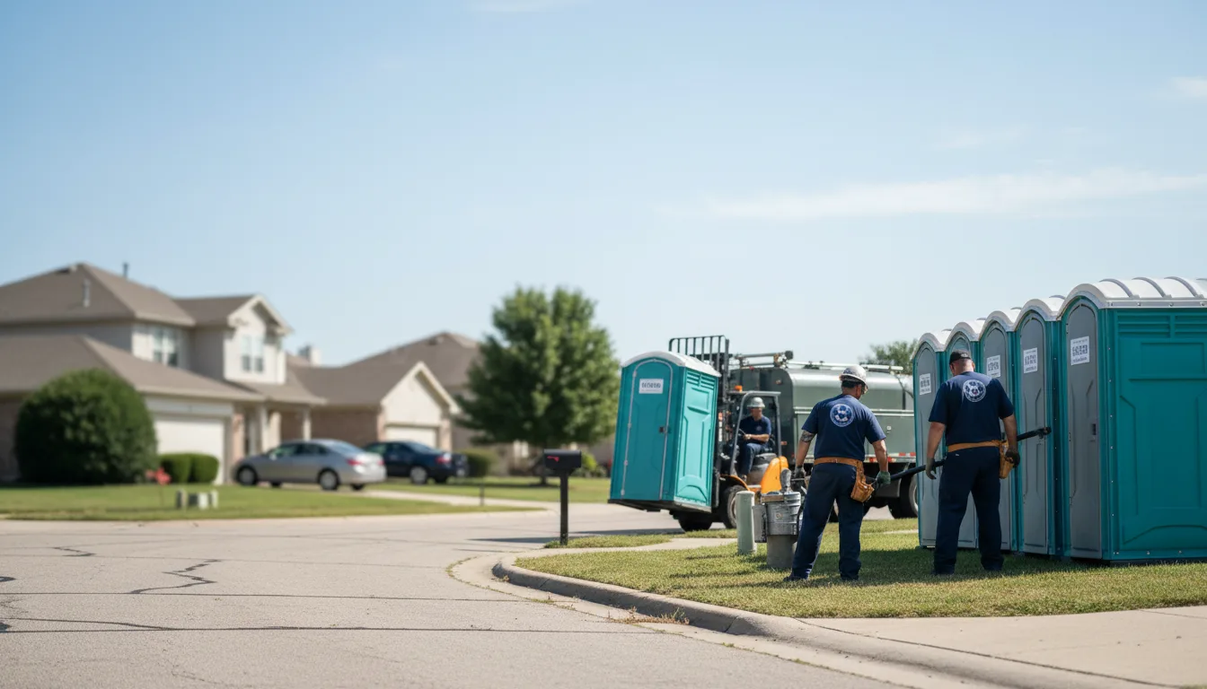 Porta Potty Rental in Trumbauersville, PA near me